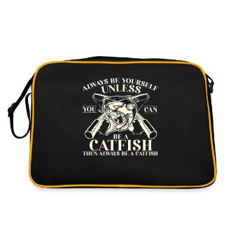 Soyez toujours vous-même sauf si vous pouvez être - Sac Retro - noir/or - Dos