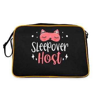 Hôtes nuitée Nuitée Nuitée - Sac Retro - noir/or - Dos