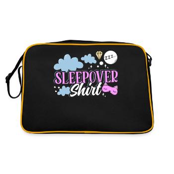 Chemise de nuit NuitÉe Fête - Sac Retro - noir/or - Dos
