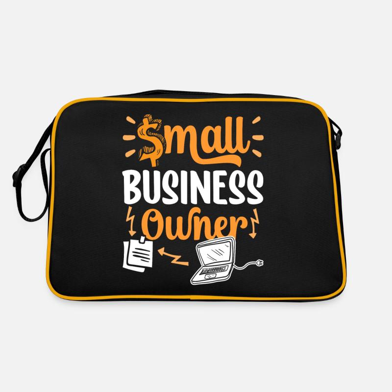 Small Business OWNER CEO Founder Owner Retro Bag