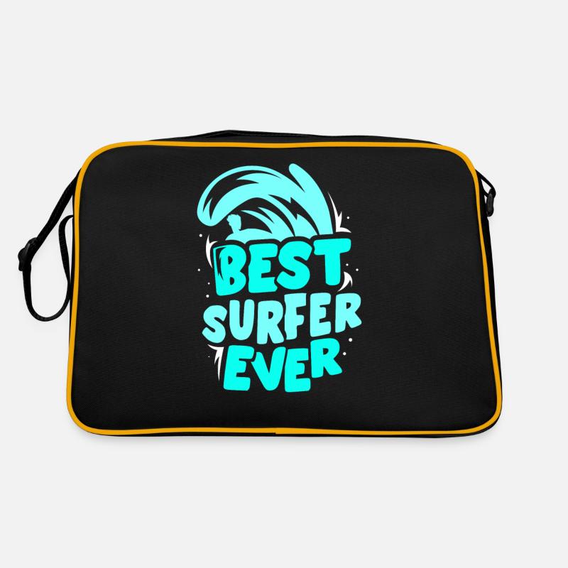 Bester Surfer Aller Zeiten Surfing Surfen Retro Tasche