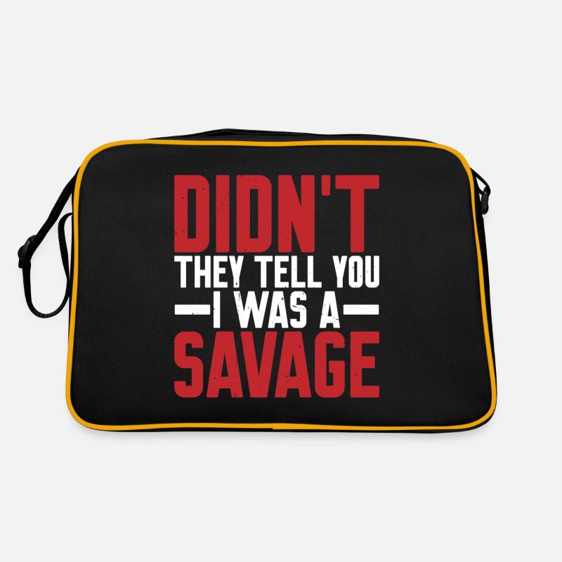 Ne vous ont-ils pas dit que j’étais un sauvage Sac Retro