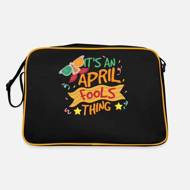 Das Ist Ein Aprilscherz Ding Witz April Retro Tasche