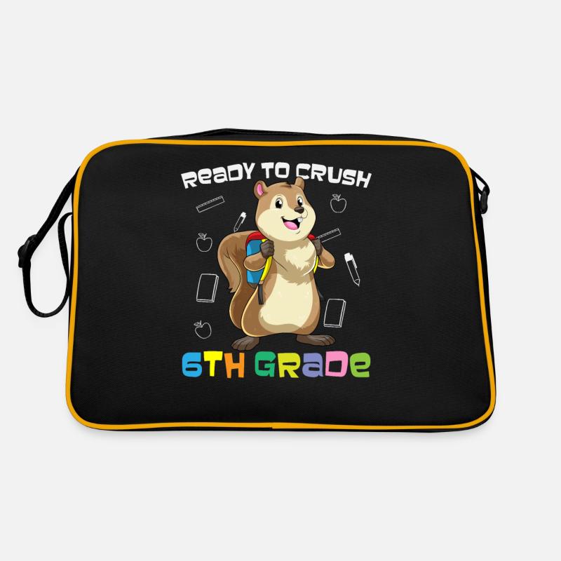 Ready To Crush 6th Grade Elementary School Retro Tasche