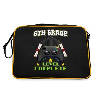 6th Grade Level Complete Middle School Graduation - Sac Retro - noir/or - Dos