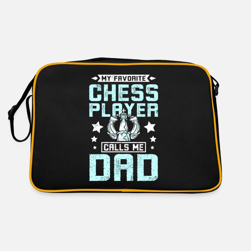 My favorite chess player calls me dad Retro Tasche