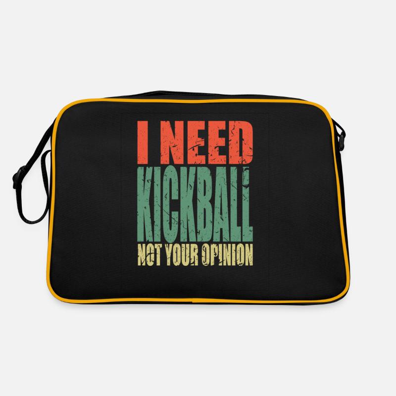 Kickball disant drôle Sac Retro