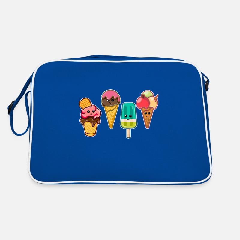 Kawaii Eiscreme Eis Wassereis Ice Cream Eisdiele Retro Tasche