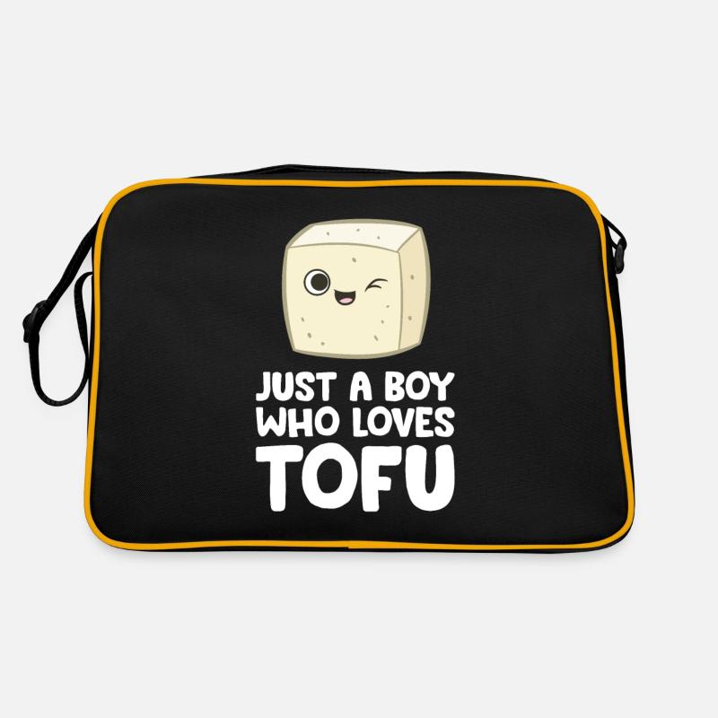 Juste un garçon qui aime le tofu Sac Retro