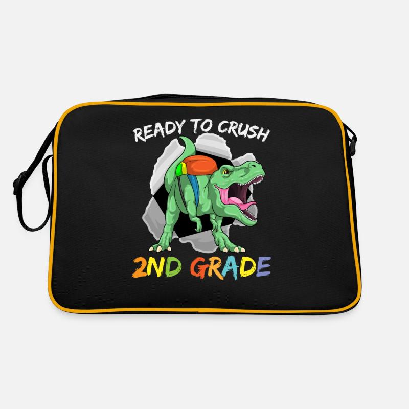 Ready To Crush 2nd Grade Elementary School Sac Retro