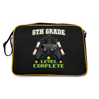 5th Grade Level Complete Middle School Graduation - Sac Retro - noir/or - Dos