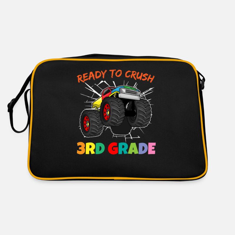 Ready To Crush 3rd Grade Elementary School Sac Retro