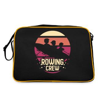 Équipe d’aviron Aviron Bateau Aviron Aviron - Sac Retro - noir/or - Dos