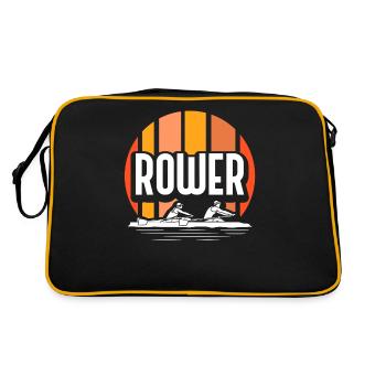 Rameur Aviron Aviron Bateau Aviron Aviron - Sac Retro - noir/or - Dos