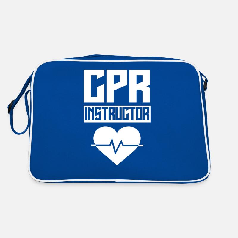 Responsable du cours de secourisme Mesures immédiates Enseignant Sac Retro