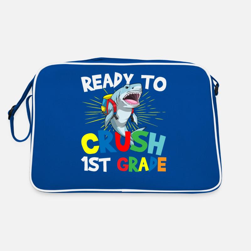 Ready To Crush 1st Grade Elementary School Sac Retro