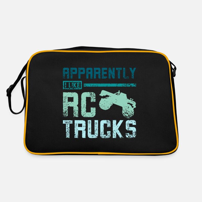 Apparently I lkie Rc trucks Retro Tasche