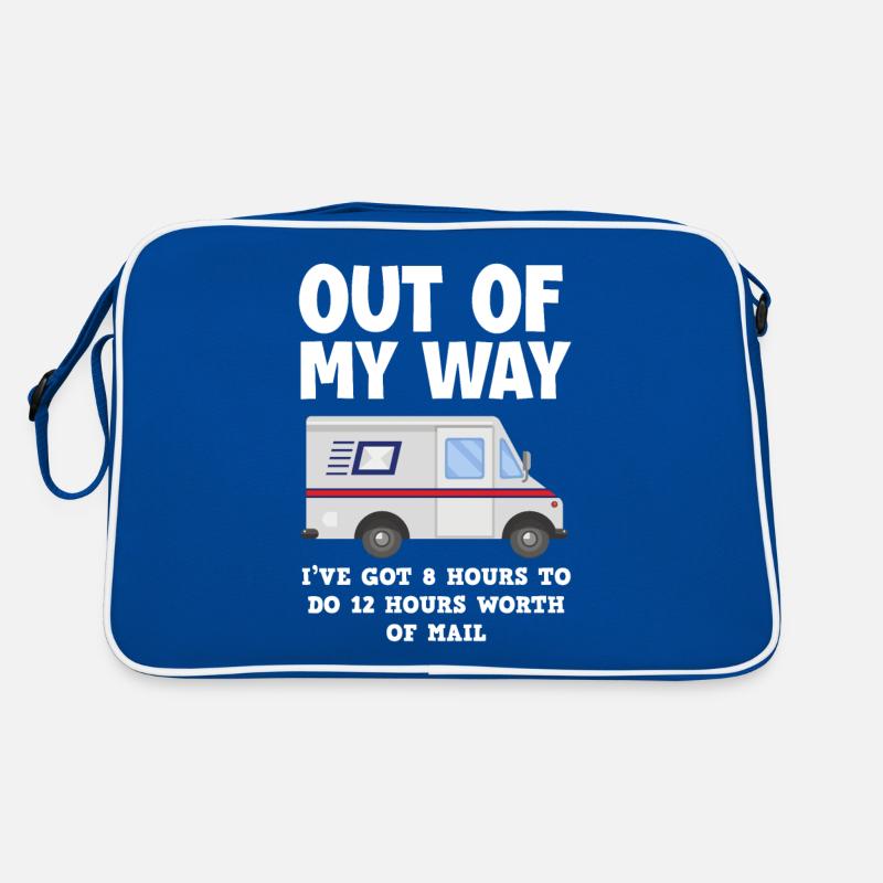 Funny Letter Deliverer Post Post Gifts Retro Bag