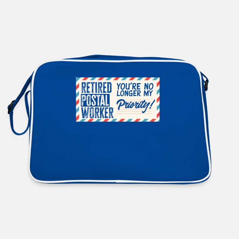 Funny Letter Deliverer Post Post Gifts Retro Bag