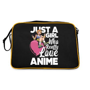 Drôle de cadeau d’anime - Sac Retro - noir/or - Dos