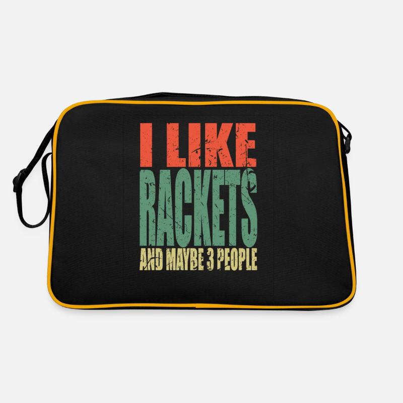 Racket dit drôle Sac Retro