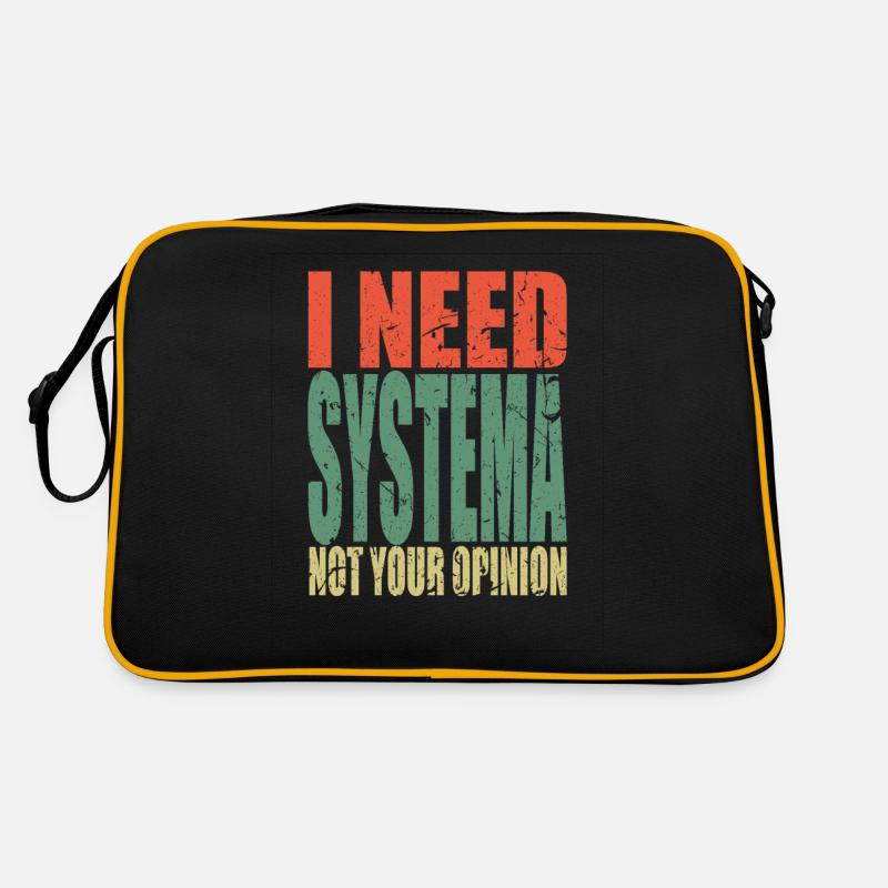 Systema disant drôle Sac Retro