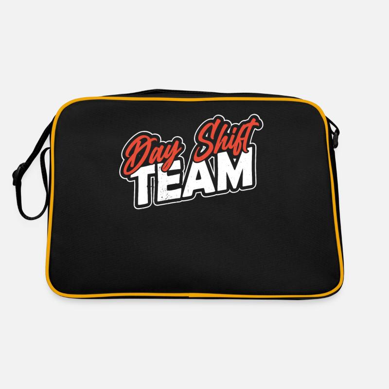 Team of the day shift day shift shift work Retro Bag