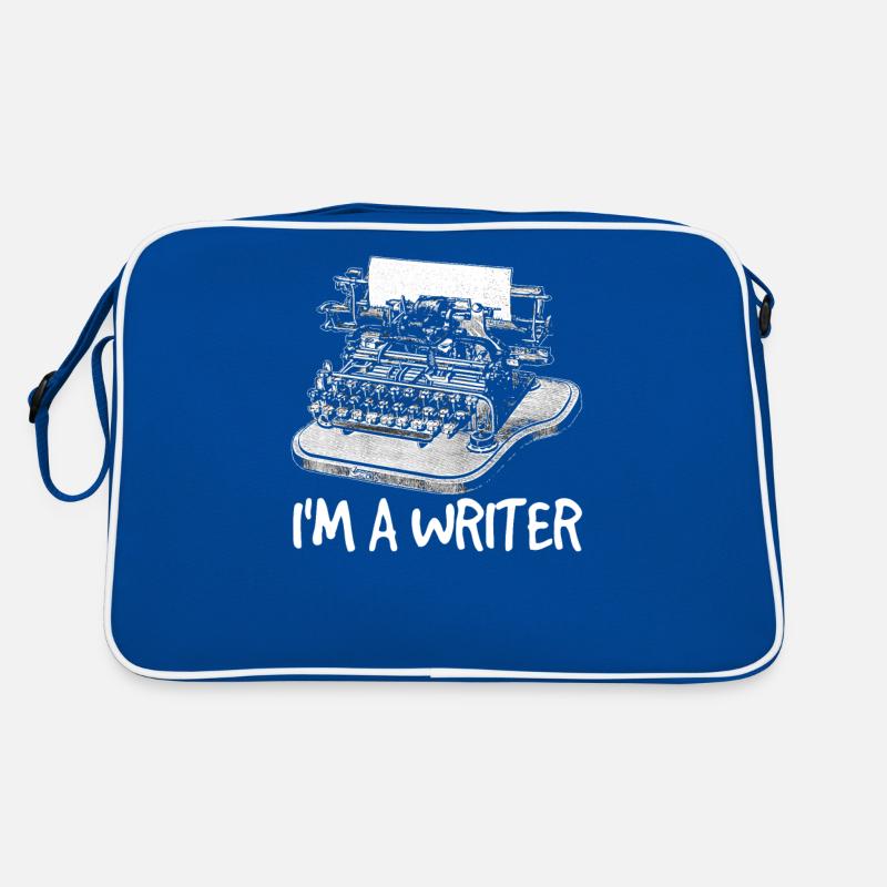 I am a writer author writer Retro Bag