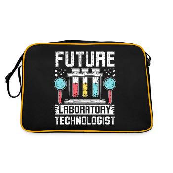 Futur technologue de laboratoire - Sac Retro - noir/or - Dos