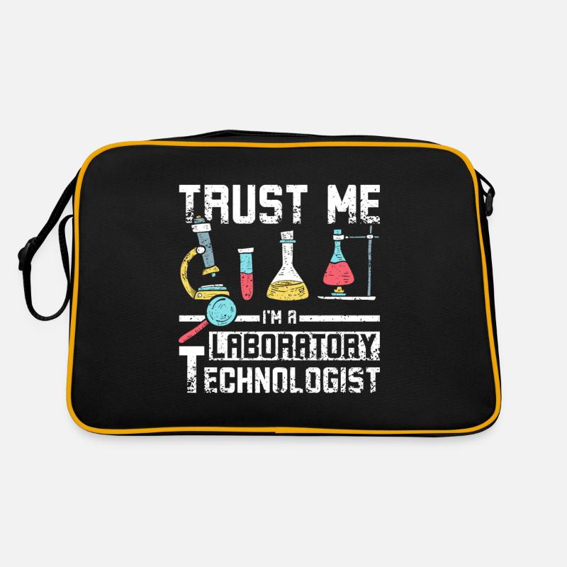 Trust me laboratory technologist Retro Tasche