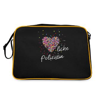 Cordial Police Officer Police Officers - Retro Bag - black/gold - Back