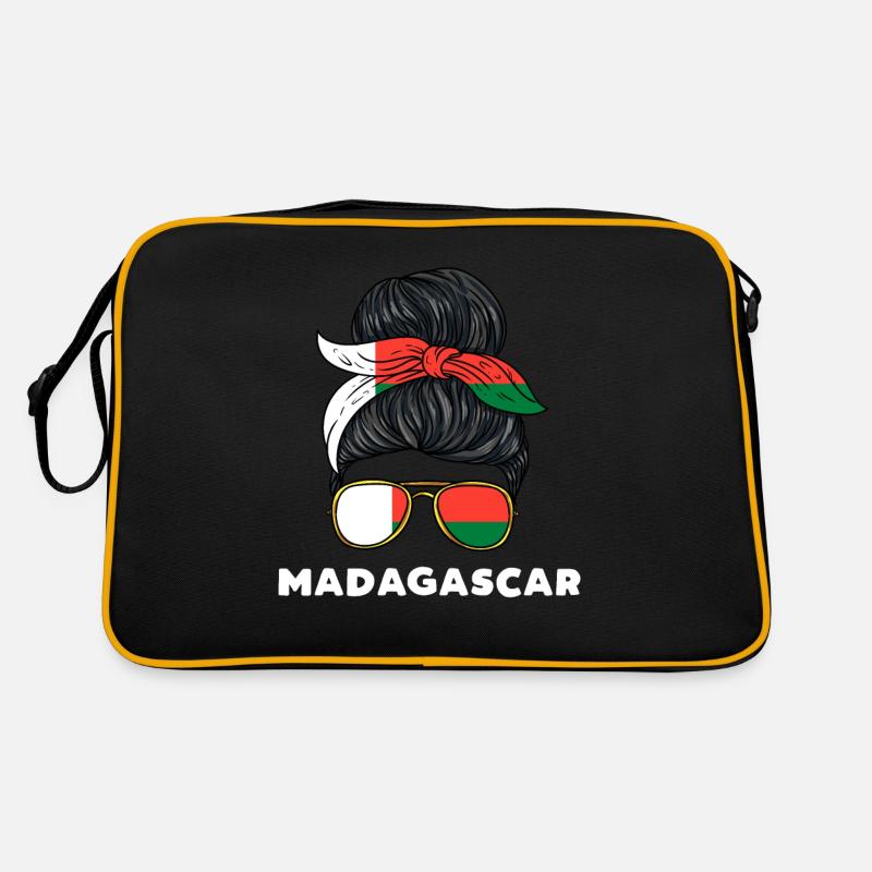 Madagaskar Mädchen Retro Tasche
