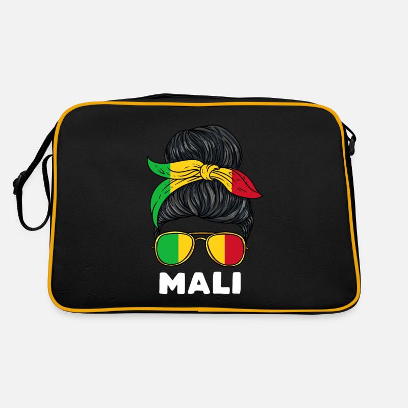 Mali Mädchen Retro Tasche