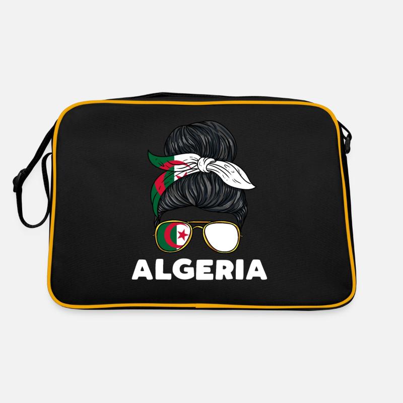 Algerien Mädchen Retro Tasche