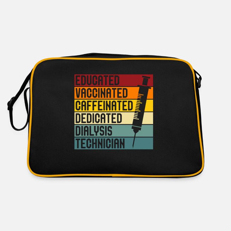 Dialysetechniker Nephrologie Dialyse Geschenk Retro Tasche