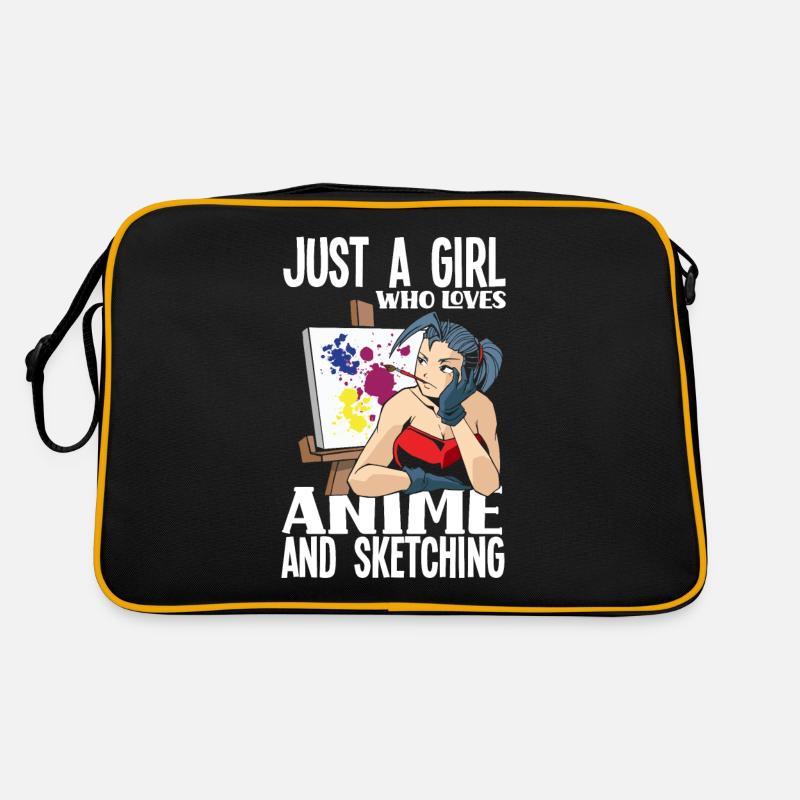 Drôle de cadeau d’anime Sac Retro