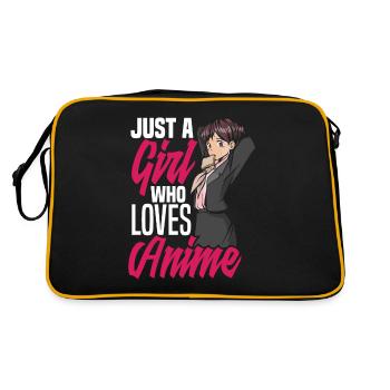 Drôle de cadeau d’anime - Sac Retro - noir/or - Dos