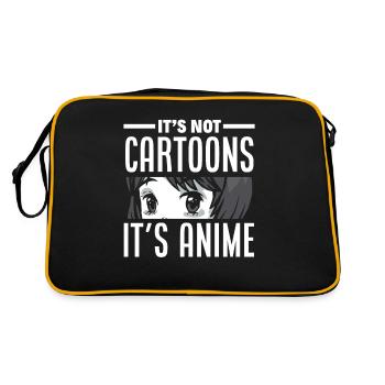 Drôle de cadeau d’anime - Sac Retro - noir/or - Dos