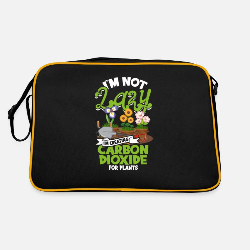 I'm Not Lazy I'm Creating Carbon Dioxide for Retro Bag