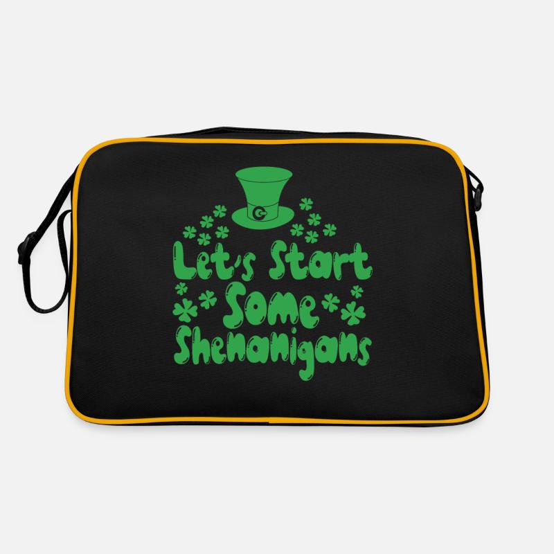Let's Make Some Shenanigans Ireland Irish Retro Bag