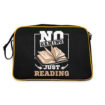 Pas de jeu juste en lisant - Sac Retro - noir/or - Dos
