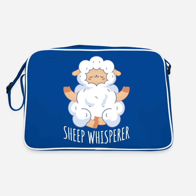 Sheep Whisperer Schaf Geschenk Retro Tasche
