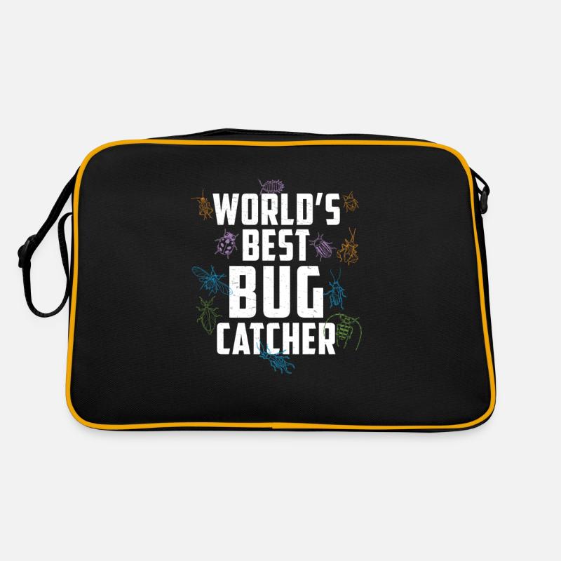 Worlds Best Bug Catcher Funny Entomologen Bug Retro Tasche