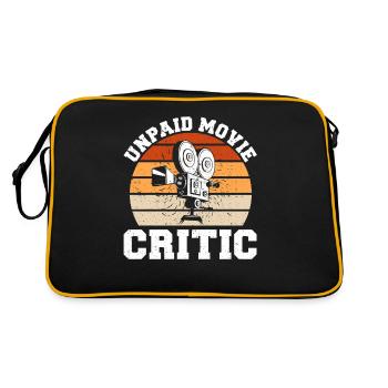Critiques de cinéma Cinéphiles Cinéphiles Cinéphiles Films - Sac Retro - noir/or - Dos