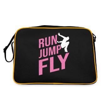 Course libre JRun Jump Fly Free Runner - Sac Retro - noir/or - Dos