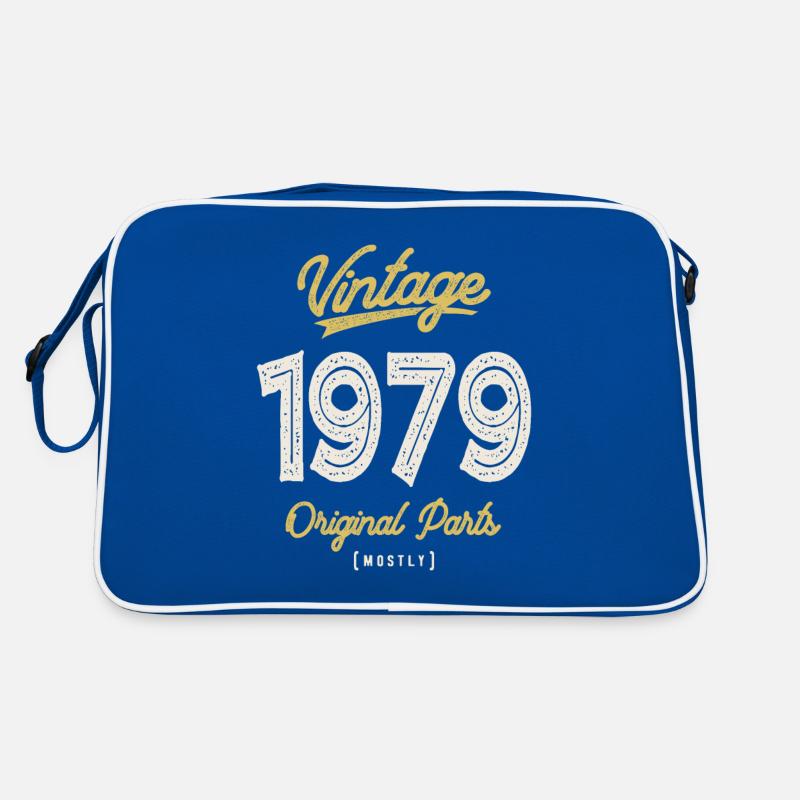Vintage 1979 Originalteile - 43. Geburtstag Retro Retro Tasche