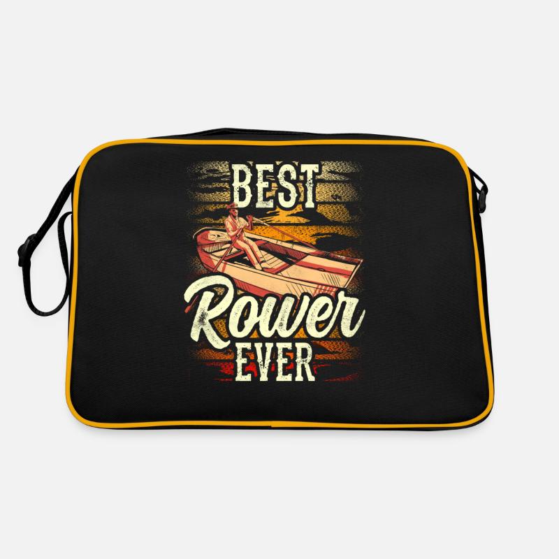 Meilleur rameur de tous les temps Bateau d’aviron Aviron Sac Retro