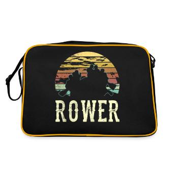 Aviron Aviron Aviron Bateau Aviron - Sac Retro - noir/or - Dos