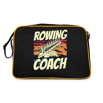 Entraîneur d’aviron Aviron Aviron Aviron Bateau d’aviron - Sac Retro - noir/or - Dos