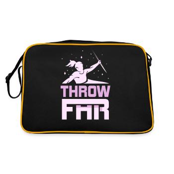 Werf Weit Lancer de javelot Lancer de javelot Lancer de javelot Lancer de javelot - Sac Retro - noir/or - Dos